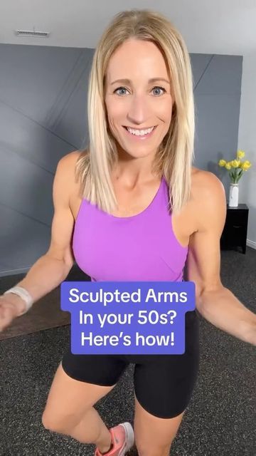 Tracy Steen on Instagram: "Here’s how!! If you want to build muscle in your arms and get that sculpted look, there are a few things you’ll need to commit to: Proper Nutrition: I didn’t have time to say it all in this reel, but nutrition is very important when wanting to build muscle. Aiming for 1.8-2.2 grams of protein/kg of body weight, spread throughout the day, will aid in this. Carrying a lower % of body fat will also help your arms to have a sculpted look. A consistent training plan: Vo Tracy Steen, Biceps Exercises, One Arm Row, Squat Thrust, Sculpted Arms, Arm Exercises, Women Health Care, Fit Over 40, In Your Arms