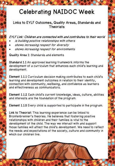 Naidoc Activities, Aboriginal Activities, Naidoc Week Activities, Eylf Outcomes, Eylf Learning Outcomes, Educational Leader, Reconciliation Week, Early Childhood Education Curriculum, Early Education Classroom