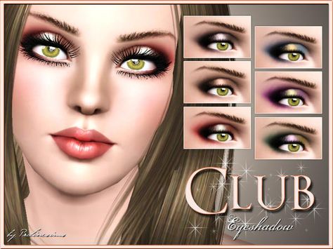 Pralinesims' Club Eyeshadow Sims 3 Cc Makeup, Sims 3 Makeup, Sims 3 Cc Clothes, Sims 3 Cc, Sims 3 Cc Finds, Makeup Cc, Sims 4 Cc Shoes, Sims 4 Cc Makeup, Urban Decay Eyeshadow