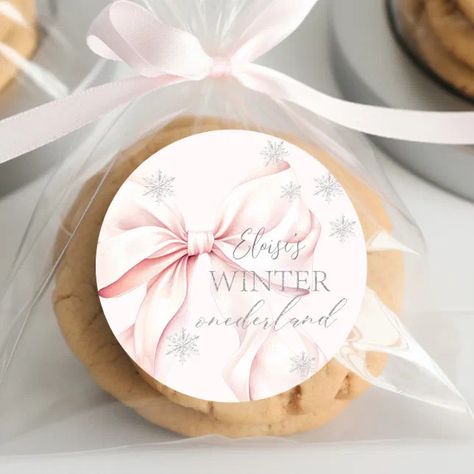 Pink Winter Onederland 1st Birthday Classic Round Sticker | Zazzle Winter Onederland Party, Surprise Baby Shower, Birthday Paper Plates, Winter Onederland Birthday, Birthday Party Set, Birthday Paper, Pink Winter, Winter Onederland, Frozen Birthday