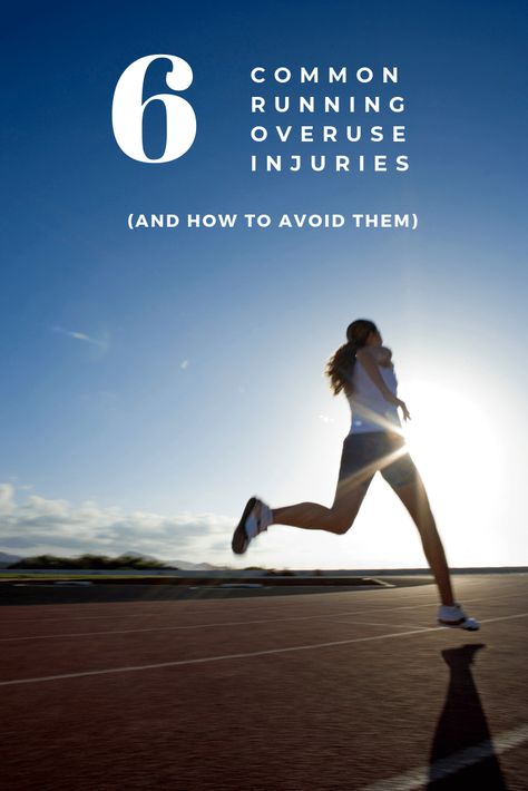 6 Common Running Overuse Injuries (And How To Avoid Them) » Salads for Lunch Running Injury Prevention, Banana Energy, Salads For Lunch, Proper Running Form, Running Challenge, Running Injuries, Beginner Runner, Running Form, Reduce Hips