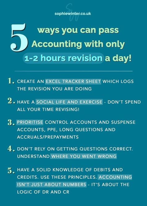 Accounts Study Tips, How To Study Accounting, Accounting Study Tips, Accounting Exam, Revision Strategies, Accounting Tips, Accounting Career, College Things, Accounting Student