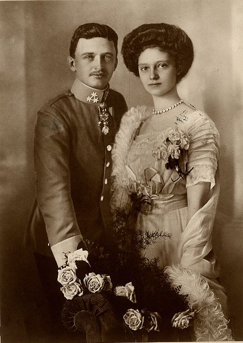 Blessed Emperor Charles and Empress Zita of Austria Habsburg Austria, Austrian Empire, History People, Austro Hungarian, European Royalty, Royal House, Royal Weddings, European History, Parma