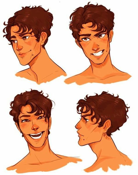 Landon (Ordinary) Male Face Drawing, Head Reference, Character Design Cartoon, Illustration Manga, Drawing Eyes, Sufjan Stevens, Drawing Hair, Boy Drawing, Character Sketches