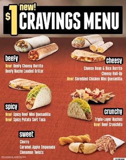 Breakfast Crunchwrap, Cheesy Rolls, Cheesy Rice, Chicken Minis, Secret Menu Items, Cinnamon Twists, Tacos And Burritos, Soft Tacos, Spicy Beef