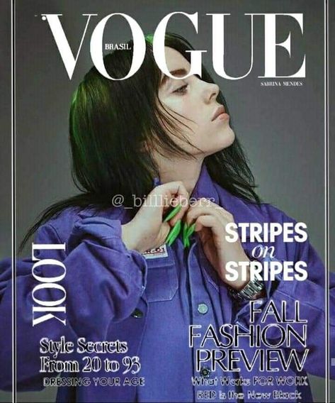 Vogue Billie Eilish, Billie Eilish Vogue, Purple Room Aesthetic, Poster Edit, Beauty Movie, Vogue Photoshoot, Marvel Movie Posters, Vogue Magazine Covers, Glamour Dress