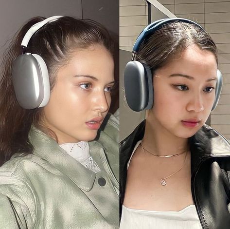 Girl Headphones, Debit Card Design, Workout Headphones, Outfit Pose, Girl With Headphones, Wireless Bluetooth Headphones, Airpods Max, Sports Headphones, Gaming Headphones