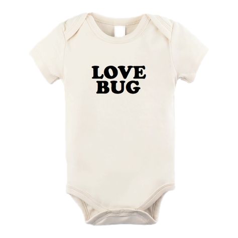 Love Bug - Organic Onesie Spa Day For Kids, Bug Design, Boy Onesies, Citrus Baby, Nursery Trends, Cricut Baby, Big Kids Room, Kids Bean Bags, Hospital Outfit