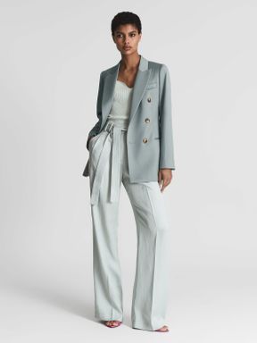 Kiton Women, Reiss Women, Women Suits, Perfect Woman, Jacket Design, Wide Leg Trousers, Evening Wear, Suits For Women, Occasion Wear