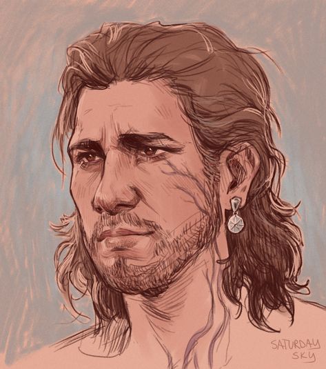 Face Practice, Wizard Games, Killing Me Softly, Baldur's Gate, Fan Art, Hair