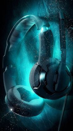 Headphones, Wallpapers, Iphone, Music, Blue