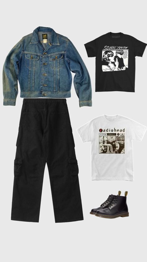 Cargo Pants, Black or White print Tee’s, Denim Jacket and Dr Martens 101
.
.
.
.
.
#oodt #outfits #fall #falloutfits #falloutfitsideas #fashion #nepal #nepalsfashions Black Cargos, Denim Jacket Black, Cargo Pants Black, Sonic Youth, Black Cargo, Outfits Fall, Black Denim Jacket, Print Tee, Pants Black