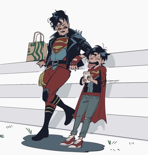 Young Justice Superboy, Connor Kent, Super Family, Superman Family, Dc Comics Heroes, Batman Funny, Arte Dc Comics, Dc Comics Superheroes, Batman Comic Art