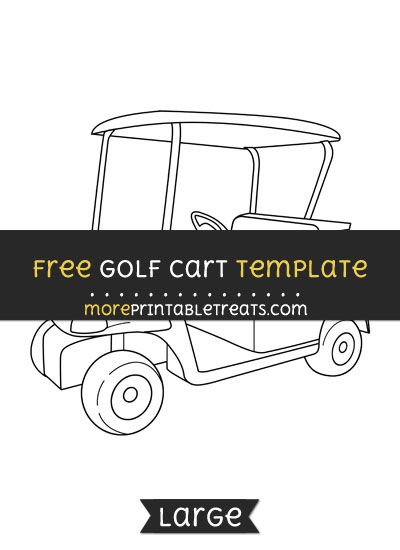 Free Golf Cart Template - Large Cardboard Golf Cart, Golf Favors, Fundraiser Raffle, Raffle Ideas, Homecoming Floats, Valentine Card Box, Mini Artwork, Golf Cards, Golf Diy