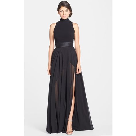 Nordstrom Prom Dresses, Dramatic Skirt, Turtleneck Dress, Prom Dresses Sleeveless, Casual Long Sleeve Shirts, Prom Outfits, Prom Hairstyles, Turtle Neck Dress, Dress Formal