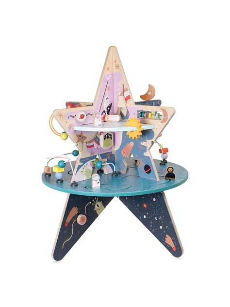 Shop Manhattan Toy Manhattan Toy Celestial Star Explorer Wooden Activity Center | Saks Fifth Avenue Best Toys For Kids, Explorers Activities, Imagination Toys, Infant Toys, Discovery Toys, Baby Activity Center, Motor Development, Motor Skills Activities, Activity Center