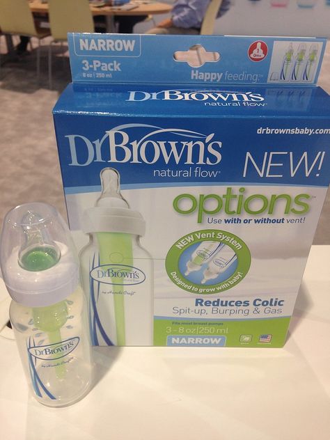 New Kid and Baby Products From ABC Kids Expo For 2016 | POPSUGAR Moms Dr Brown Bottles, Dr Browns Baby Bottles, Dr Browns, Baby Gadgets, Brown Bottles, Abc For Kids, Brown Babies, Kids Gear, Baby Must Haves