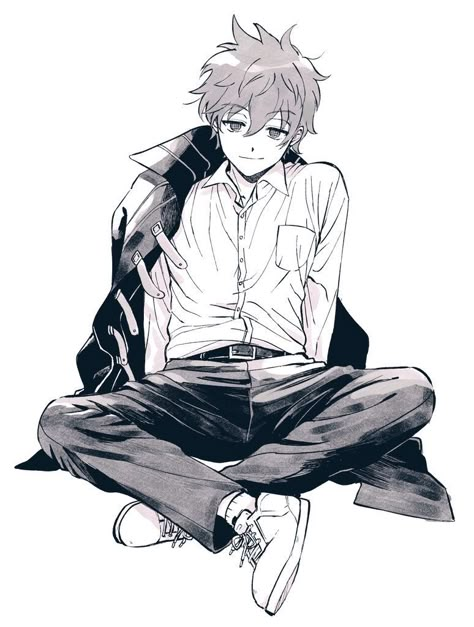 Kei Tachikawa, Sitting Pose Reference, Poses Anime, World Trigger, Male Pose Reference, Sitting Poses, 캐릭터 드로잉, Character Poses, Sweet Love