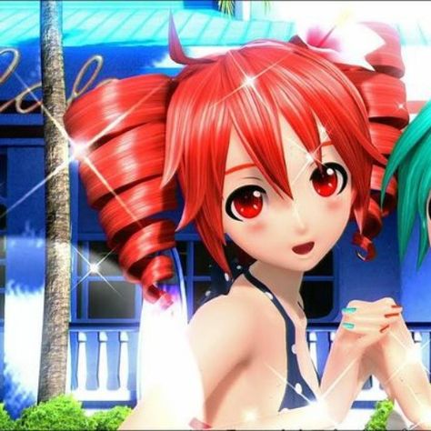 Project Diva Matching Icons, Teto And Miku Matching Icons, Teto Pfp Icon, Miku And Teto Matching Icons, Teto Matching Pfp, Teto Pfp, Teto And Miku, Teto Territory, Teto Kasane