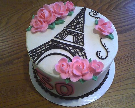 Paris Birthday Cakes, Parisian Birthday, Bolo Paris, Paris Themed Cakes, Pink Parisian, Eiffel Tower Cake, Paris Cakes, Paris Birthday, Fancy Cakes