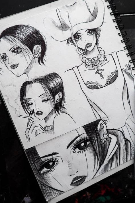 Nana Osaki Drawing, Nana Drawing Sketch, Nana Sketch, Nana Drawing, Draw Art Ideas, Anime Nana, Ideas Sketch, Cristiano Jr, Nana Manga