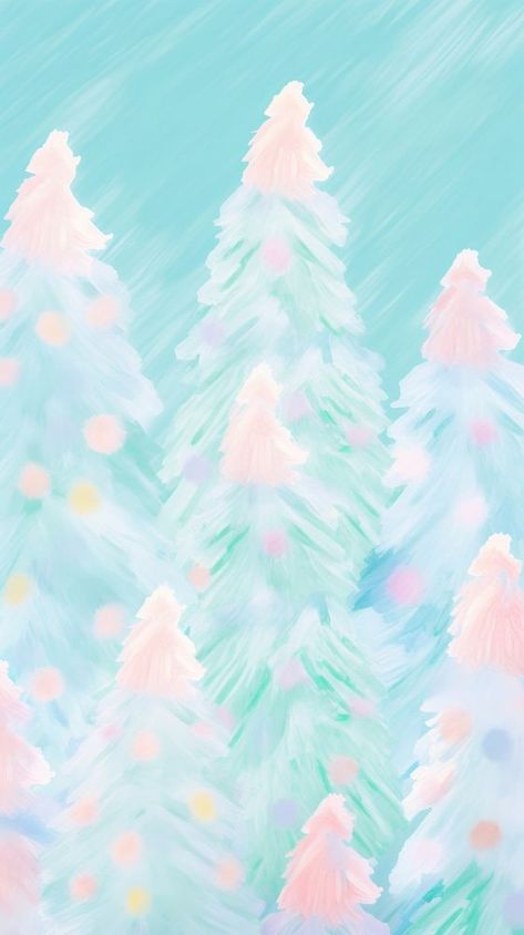 Pink And Blue Christmas Wallpaper, Pastel Christmas Background, Watercolor Christmas Wallpaper, Pastel Winter Aesthetic, Pastel Christmas Wallpaper, Pink Christmas Background, Christmas Pattern Background, Christmas Ios, Pastel Winter