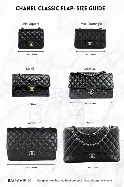 Embark on a fashion journey with our Bagaholic guide as we unveil the size differences between the iconic Chanel Classic Flap and Reissue. Delve into detailed comparisons, complete with stunning visuals, giving you a comprehensive understanding of these timeless pieces. Perfect for vintage lovers and fashion enthusiasts! Chanel Bag Sizes, Chanel Classic Flap Bag Sizes, Chanel Bags Vintage, Best Chanel Bags, Chanel Classic Flap Bag Outfit, Chanel Small Classic Bag, Chanel Bag Collection, 2024 Blessings, Chanel Classic Bag