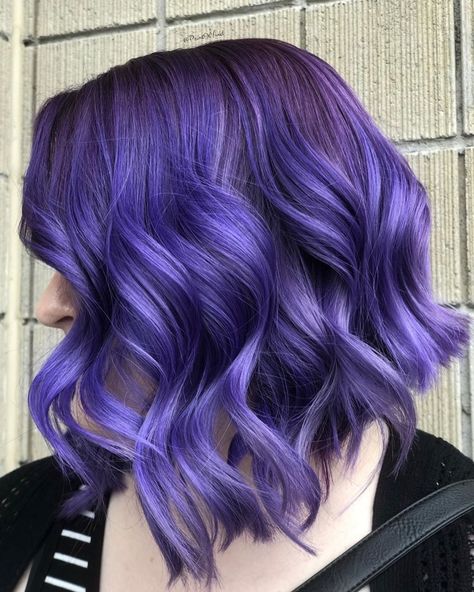 Electric Purple Hair, Haircolor Ideas, Alternative Fashion Outfits, Pulp Riot Hair Color, Electric Purple, Pulp Riot Hair, Colourful Hair, Pulp Riot, Alternative Style