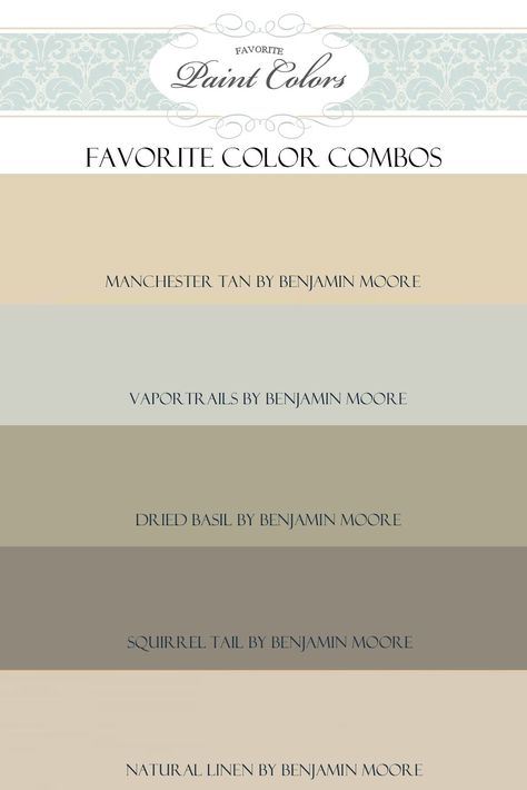 Questions + Manchester Tan Color Combination | Favorite Paint Colors Blog Manchester Tan, Color Combinations Paint, Kitchen Colour Schemes, Favorite Paint Colors, Benjamin Moore Colors, Renovation Design, Favorite Paint, Interior Paint Colors, Kitchen Color