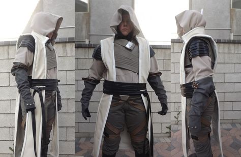 Grey Jedi Outfit, Jedi Accessories, Jedi Design, Gray Jedi, Jedi Armor, Jedi Outfit, Jedi Robe, Jedi Cosplay, Jedi Costume