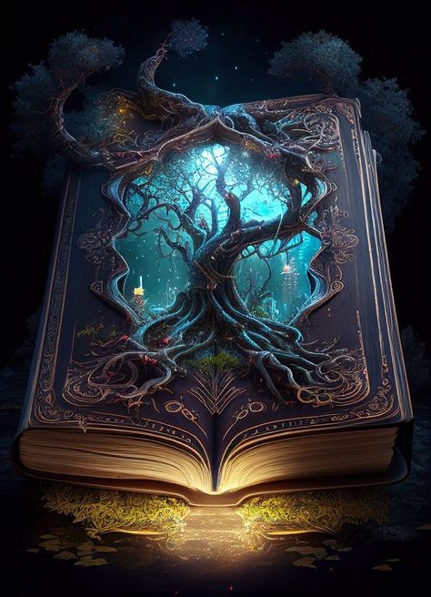 #ai-art #Fantasy #magic_book #witchcraft Grimoire Book Fantasy Art, Magical Book Art, Magical Books, Magic Portal, Buku Harry Potter, Magical Book, Witchy Wallpaper, Fairytale Photography, Book Wallpaper