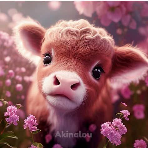 Baby Cow Wallpaper, Cow Pics, Cow Wallpaper, Moo Cow, I Love Cows, Fluffy Cows, Cow Pictures, Cute Animal Illustration