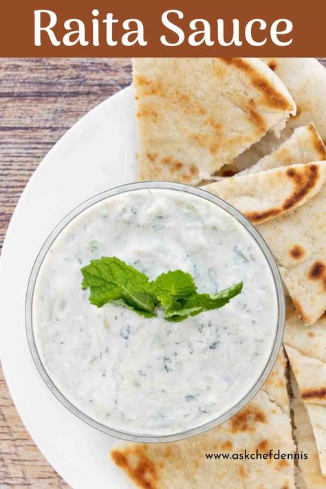 Our easy-to-make Raita sauce is a delightfully delicious Indian yogurt sauce. This traditional Indian condiment has many uses and is guaranteed to become a family favorite. Indian Yogurt Sauce, Indian Raita, Indian Yogurt, Easy Tzatziki, Light Dishes, Indian Sauces, Tzatziki Recipes, Uk Food, Yum Yum Sauce