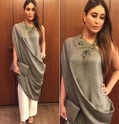 Western Dresses For Girl, Kurti Designs Latest, Indo Western Dress, Salwar Kamiz, Designer Party Wear Dresses, Dress Indian Style, Kareena Kapoor, Indian Designer Outfits, Indo Western