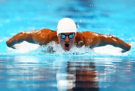 United States: Swimming - Ryan Lochte could come home with more medals than any other olympian. But to do so, he'll have to vie against friend, rival, and fellow countryman, Michael Phelps who collected an incredible 8 gold medals in Beijing. Look for Lochte to medal in the 200 meter freestyle, the 200 meter backstroke, the 200 meter medley, the 400 meter medley, and 2 relay events. Swimming Photography, 2004 Olympics, Swimming Photos, Ryan Lochte, I Love Swimming, Olympic Swimming, Olympic Swimmers, Olympic Medals, Michael Phelps