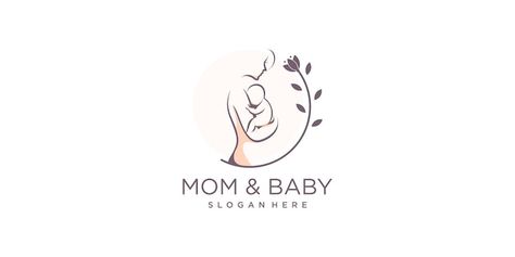 Maternity Branding Design, Mom Logo Design, Pregnant Logo, Women Fitness Logo, Midwife Logo, Pregnant Silhouette, Motherhood Logo, Silhouette Maternity, Baby Logo Design