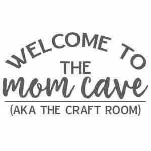 Mom Cave, Moms Cave, Craft Room Signs, Craft Room Design, Craft Room Decor, Craft Quotes, Cricut Craft Room, Diy Cricut, Craft Room Organization