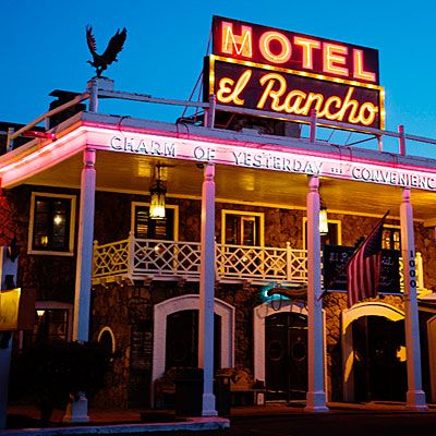 El Rancho Hotel - 35 Iconic Southwest Sights - Sunset Southwest Road Trip, Gallup New Mexico, Vintage Road Trip, Classic Hotel, Route 66 Road Trip, Burbank California, American Continent, Universal Studios Hollywood, Land Of Enchantment