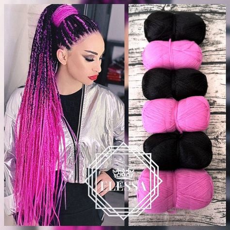 Yarn Braids Styles, Brazilian Wool Hairstyles, Hair Sets, Locks Hair, Faux Locks, Yarn Braids, African Hair Braiding Styles, Jumbo Braids, Senegalese Twist