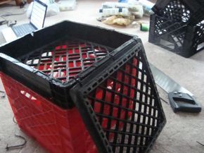 Kayak Crate, Kayak Fishing Setup, Kayak Fishing Diy, Kayak Fishing Tips, Kayak Fishing Accessories, Kayak Fishing Gear, Fishing For Beginners, Milk Crate, Kayaking Gear