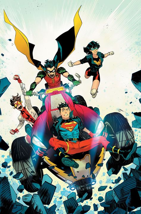 Harley Quinn Turns 30, Batman Fights Robin and DC Gets a New Multiverse in September Tim Drake Robin, Young Justice Comic, Dan Mora, Robin Comics, Dc Comics Wallpaper, Batman Funny, Arte Dc Comics, Dc Comics Superheroes, Dc Comics Artwork