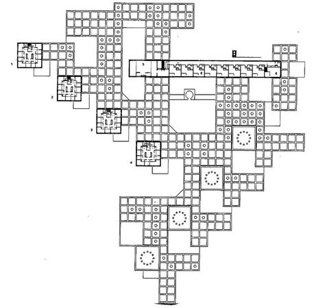 1959 - Orphelinat municipal d'Amsterdam - Aldo Van Eyck Orphanage Architecture, Aldo Van Eyck, Chinese Architecture Design, Le Corbusier Architecture, Van Eyck, Healthcare Architecture, Famous Architecture, Conference Design, Hospital Design