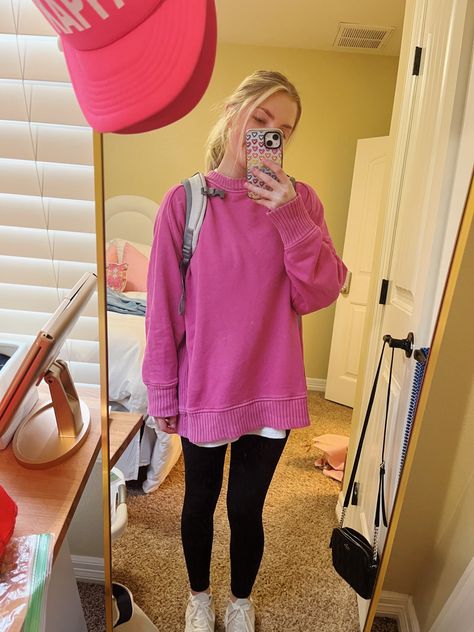 Aerie Sweatshirt Outfit, Aerie Fits, Cute Fits Winter, Aerie Outfits, Aerie Outfit, Brooklyn Outfit, Aerie Sweatshirt, Church Outfit Casual, Vsco Outfits