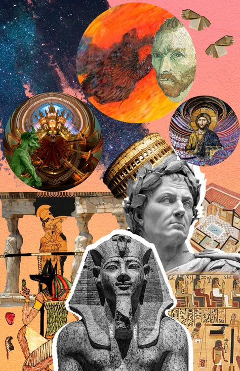 https://www.behance.net/gallery/119979267/Collage-Historia/modules/682900521 History Collage Ideas, Historia Aesthetic, History Collage, Victor Moscoso, Project Cover Page, Samsung Notes, History Major, Gods Princess, Image Collage