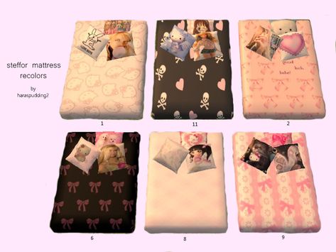 12 steffor mattress recolors Cc Shoes, Sims 4 Anime, Sims 4 Cc Shoes, Sims 4 Cc Folder, Sims 4 Cc Furniture, Sims 4 Houses, Sims 2, Sims Mods, Sims 4 Mods