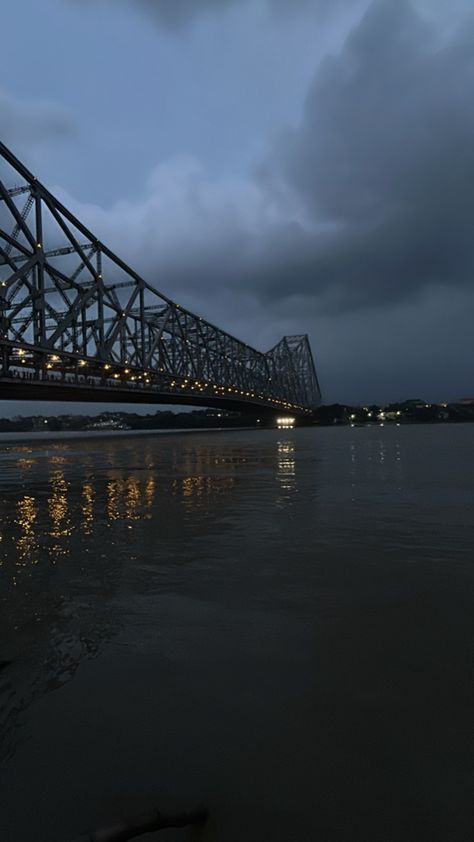 Howrah bridge Howrah Bridge Kolkata Photography, Howrah Bridge Kolkata, Howrah Bridge, Harbor Bridge, Dslr Background, Dslr Background Images, Aesthetic Guys, Rain Photography, Kolkata