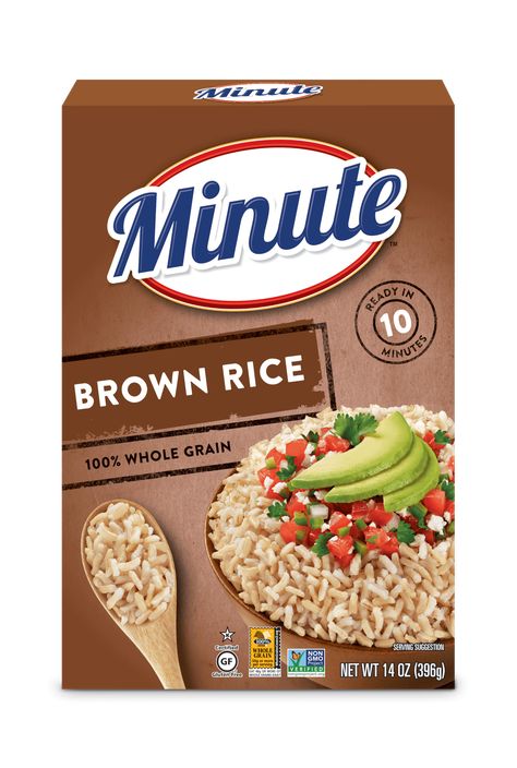 Microwave Brown Rice, Brown Rice Pudding, Ground Beef Quinoa, Rice Salads, Broiled Chicken Breast, Rice On The Stove, Whole Grain Rice, Minute Rice, Cheesy Chicken Broccoli