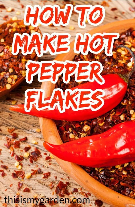 Homemade Hot Pepper Seasoning, Dehydrating Hot Peppers In Dehydrator, Red Hot Chili Peppers Recipes, Dehydrated Hot Peppers, Dehydrating Hot Peppers, How To Dehydrate Peppers, Preserving Hot Peppers, Garden Preserving, Peppers Growing