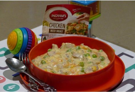 Chicken Mornay Recipe, Chicken Mornay, Kids Friendly Meals, Weekend Meals, Diced Chicken, Cheesy Chicken, Saute Onions, Grown Ups, Kid Friendly Meals