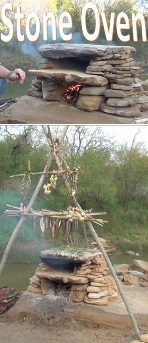 As a history lesson or possible backyard project, this stone oven is a handy piece of knowledge worth consideration. Miejski Survival, Stone Oven, Emergency Preparation, Survival Life Hacks, Survival Techniques, Homestead Survival, Survival Life, Emergency Prepping, Wilderness Survival